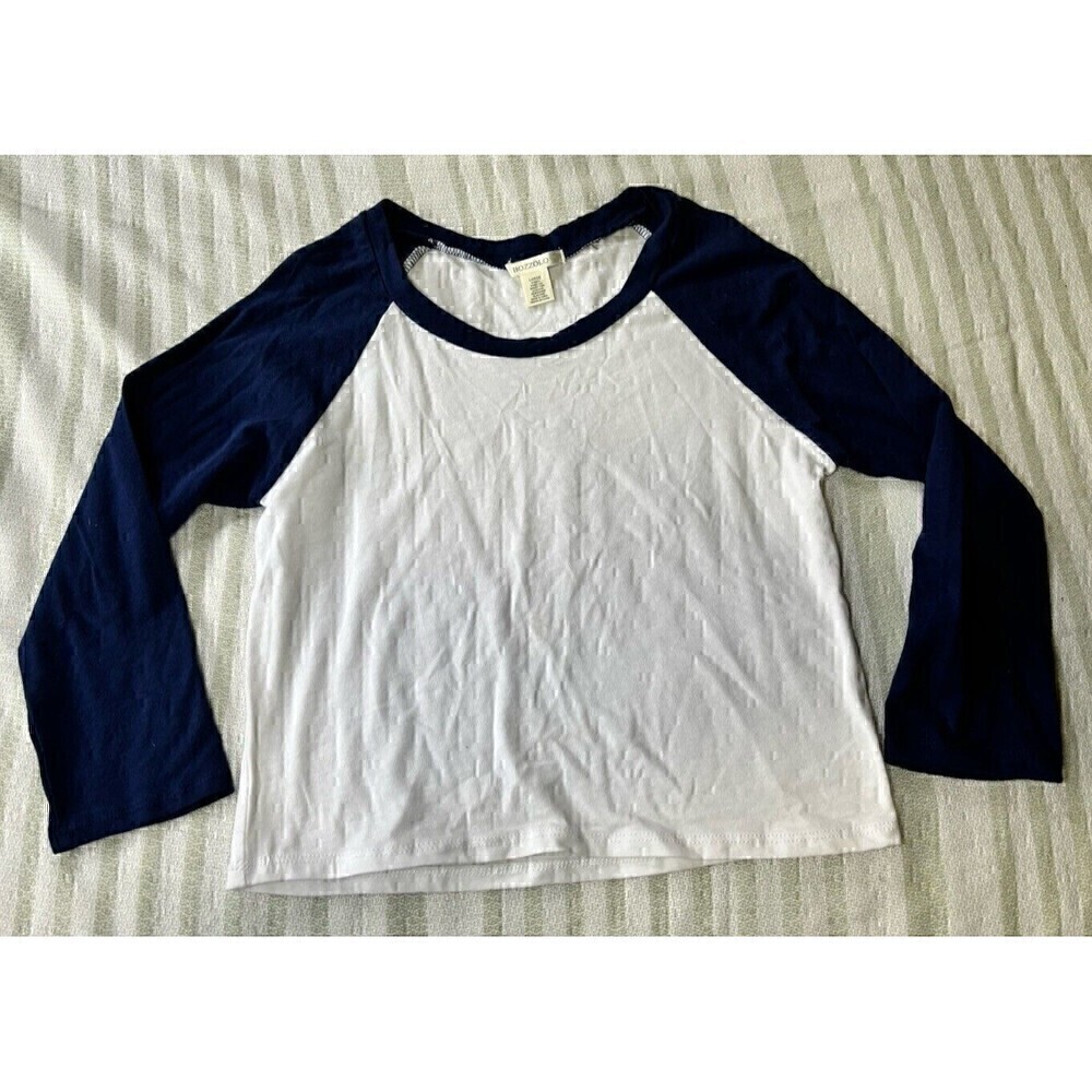 Womens/girls long sleeves top Bozzolo size L excellent condition jersey y2k 70's